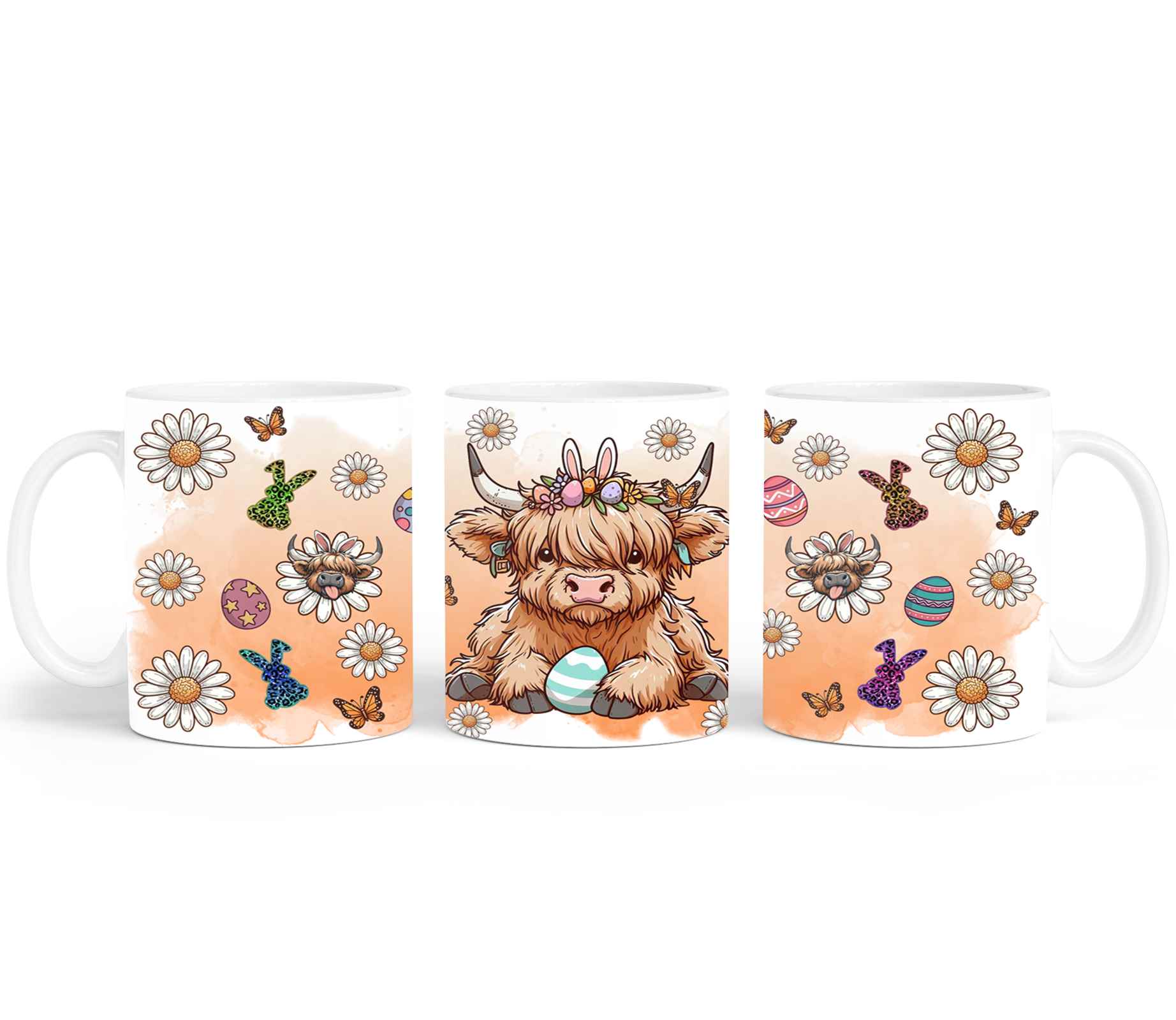 Highland Cow Easter-10378